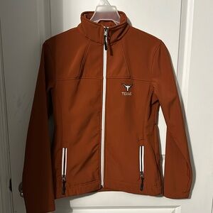 Women’s small Texas longhorns windbreaker shelled jacket
